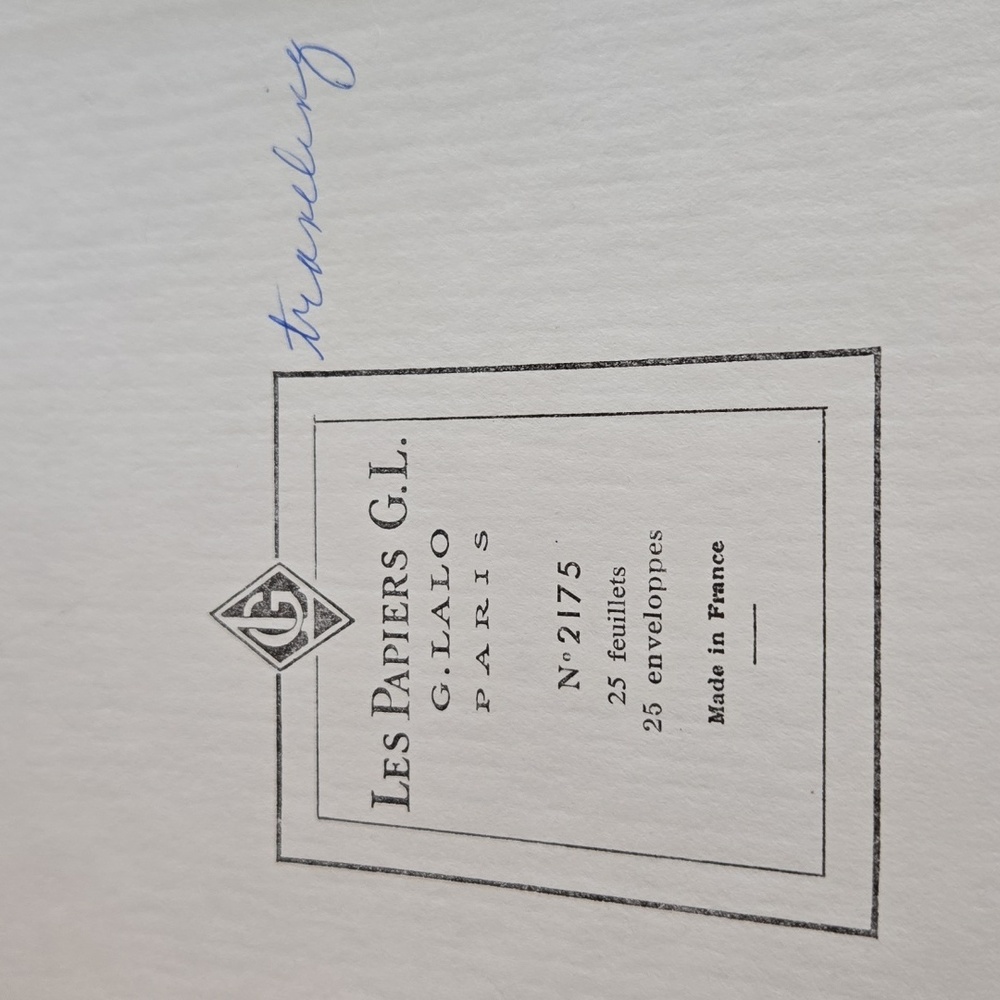G. Lalo Paris Luxury Diane de Poitiers Stationery Partial Set - Picture 4 of 7